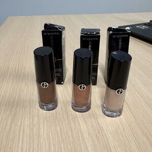 Giorgio Armani Women Makeup Set - Brown and Cream Shades new